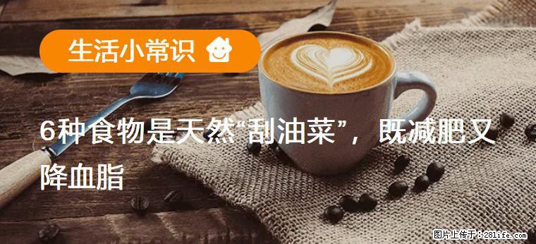 【生活小常识】6种食物是天然“刮油菜”，既减肥又降血脂 - 阳泉生活资讯 - 阳泉28生活网 yq.28life.com